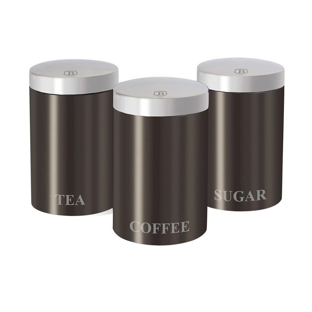 Набір контейнерів Berlinger Haus Metallic Line Carbon Edition (BH-1348)