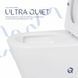 Унітаз підлоговий Qtap Swan Ultra Quiet з сидінням Soft-close 640x360x835 мм QT16222182TW White SD00053263 фото 6