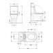 Унітаз підлоговий Qtap Swan Ultra Quiet з сидінням Soft-close 640x360x835 мм QT16222182TW White SD00053263 фото 3