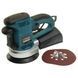 Орбітальна шліфувальна машинка з пилозбірником та додатковими вугільними щітками Forsage OS1011-240P(NEW) 17646(for) фото 1