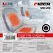 Підігрів сидінь QLine Fiber UNI-U08 (1 сидіння) 31411-car фото 5
