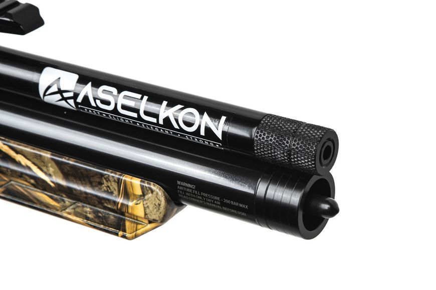 Пневматична Редукторна PCP гвинтівка Aselkon MX10-S Camo Max 5 кал. 4.5 1003771 фото
