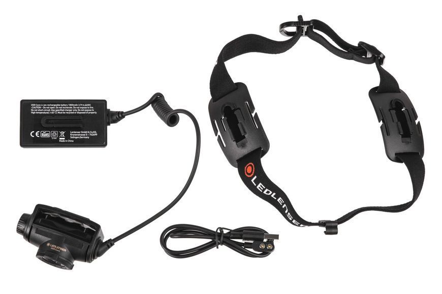 Налобний ліхтар LedLenser H5R CORE , заряджається, 500/300/15 502121 фото