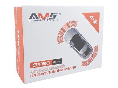 Паркувальний радар AMS S4190 Black 66068 фото