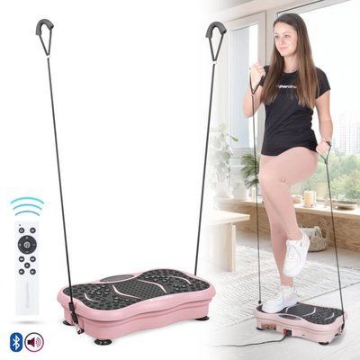 Вібраційна платформа inSPORTline Maviro рожева 27008-3 фото