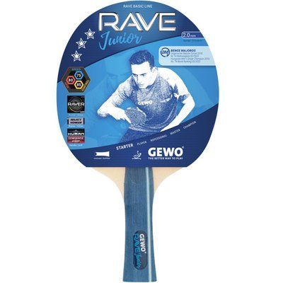 Ракетка для настільного тенісу Gewo Rave Junior FL (10939000011) 931319 фото