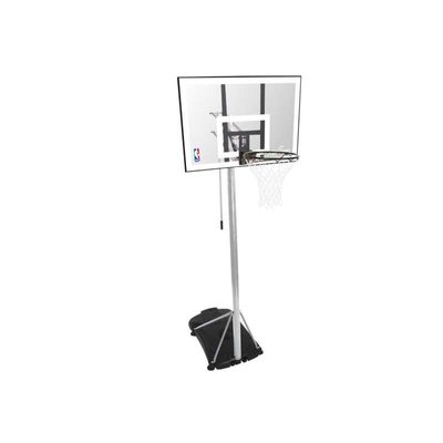 Баскетбольна стійка (мобільна) Spalding Silver 44" Rectangle Acrylic 59484CN фото
