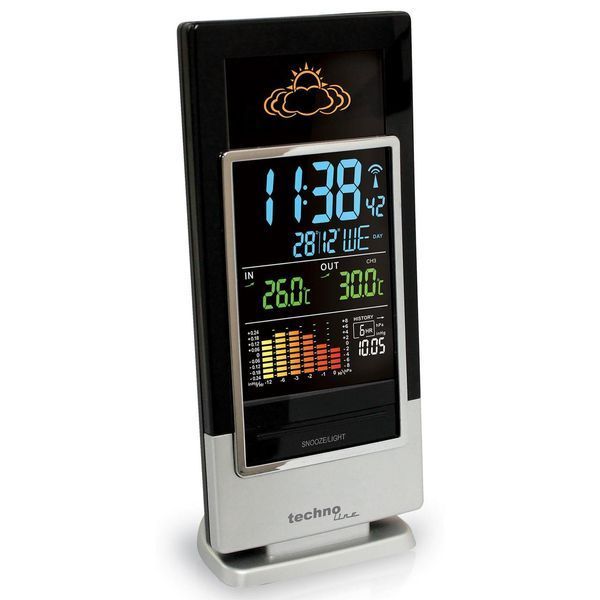 Метеостанція Technoline WS6502 Black/Silver (WS6502) DAS301781 фото