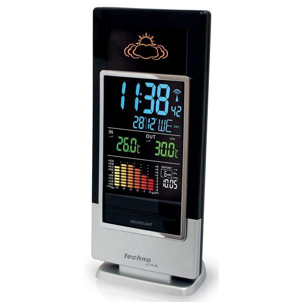 Метеостанція Technoline WS6502 Black/Silver (WS6502) DAS301781 фото