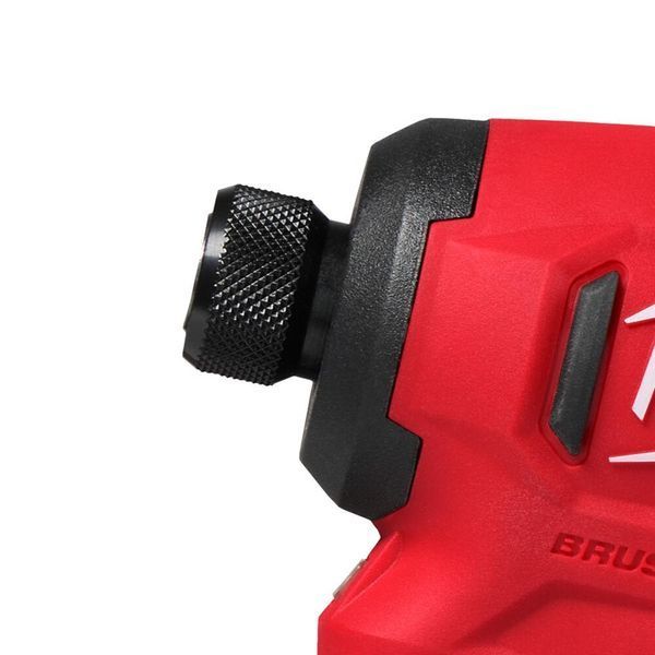 Шуруповерт ударний акумуляторний безщітковий 1/4'' HEX MILWAUKEE, M12 BLIDRC-0, 124Нм (каркас, кліпса для ременя, картонне пакув 4933499689 фото