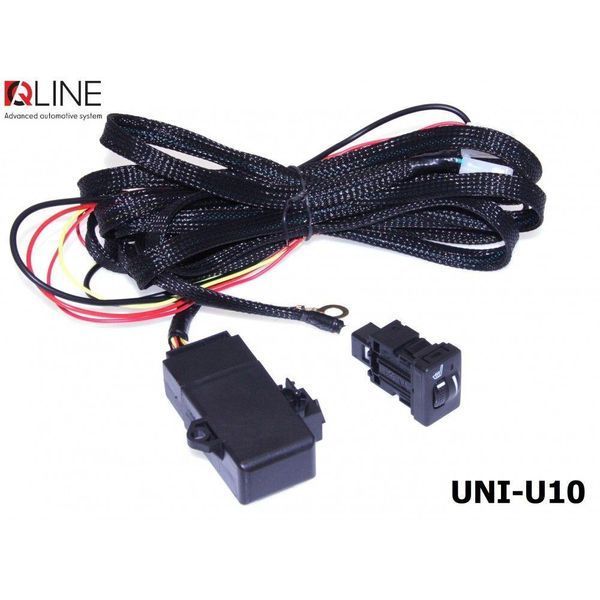 Підігрів сидінь QLine Fiber UNI-U10 (1 сидіння) 31413-car фото