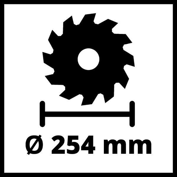 Пила циркулярна настільна Einhell TC-TS 254 eco (4340505) 4340505 фото