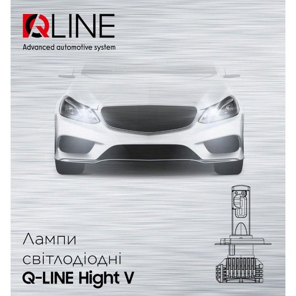 Лампи світлодіодні QLine Hight V P13W 6000K (2шт.) 30032-car фото