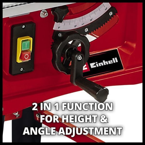 Пила циркулярна настільна Einhell TC-TS 254 eco (4340505) 4340505 фото