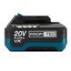 Акумуляторна батарея PROFI-TEC PT2040VX (20 В / 4.0 Аг, високострумова, з індикатором) 007869P фото 2