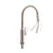 Змішувач для кухні Qtap Baruska з висувним виливом QTBAR9137103UN Brushed Nickel PVD SD00042270 фото 3