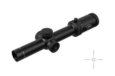 Приціл оптичний TRIJICON Credo 1-6x24 (30 мм) illum. MRAD Segmented Circle FFP Red CR624-C-2900023 фото