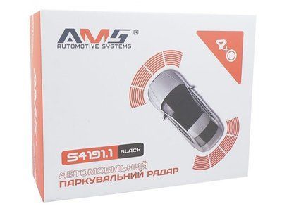 Паркувальний радар AMS S4191.1 Black 66070 фото