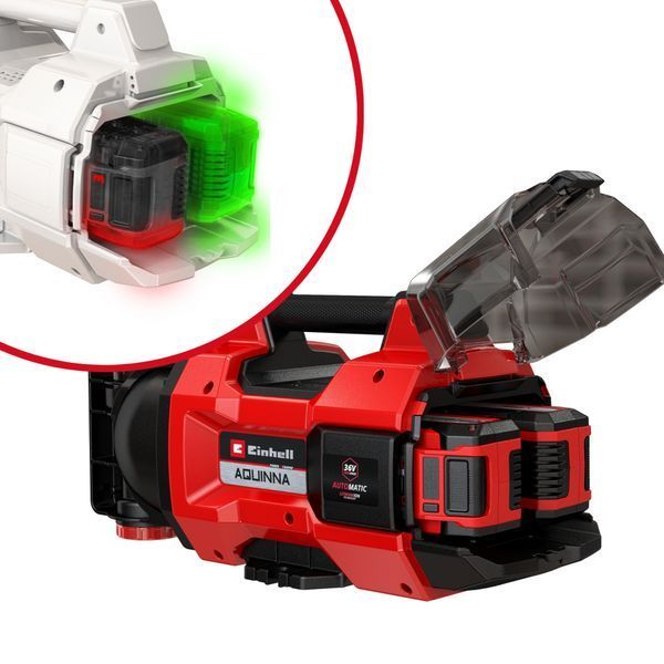 Насос садовий акумуляторний Einhell AQUINNA 18/30 F LED (4180430) 4180430 фото