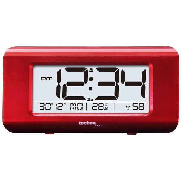 Годинник настільний Technoline WT197 Red (WT197) DAS302981 фото