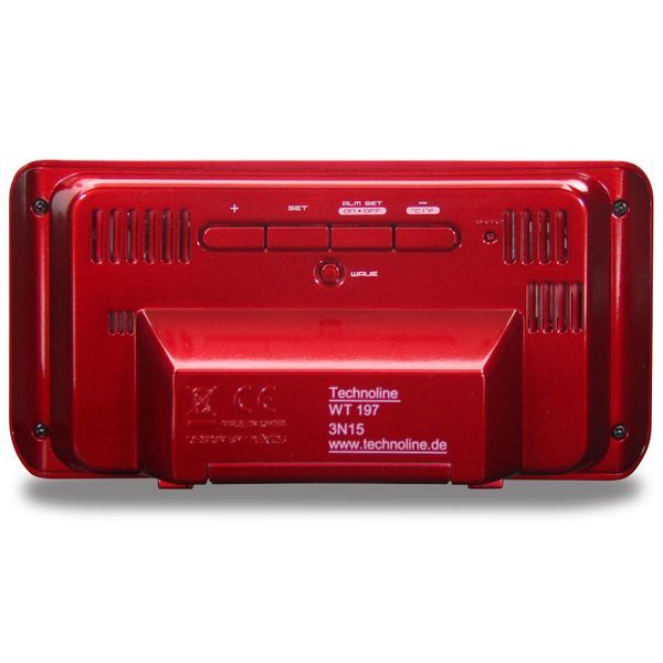 Годинник настільний Technoline WT197 Red (WT197) DAS302981 фото