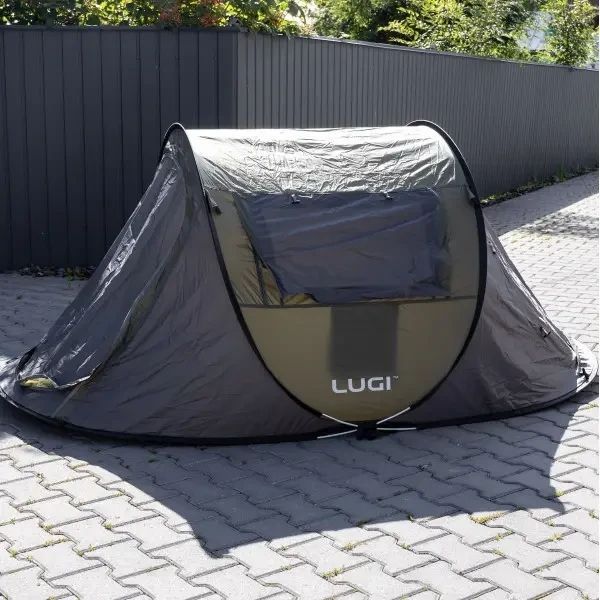 Намет Pop-Up двомісний 245*145*100 см з автоматичним каркасом зелений LUGI LU-030GR LU-030GR фото