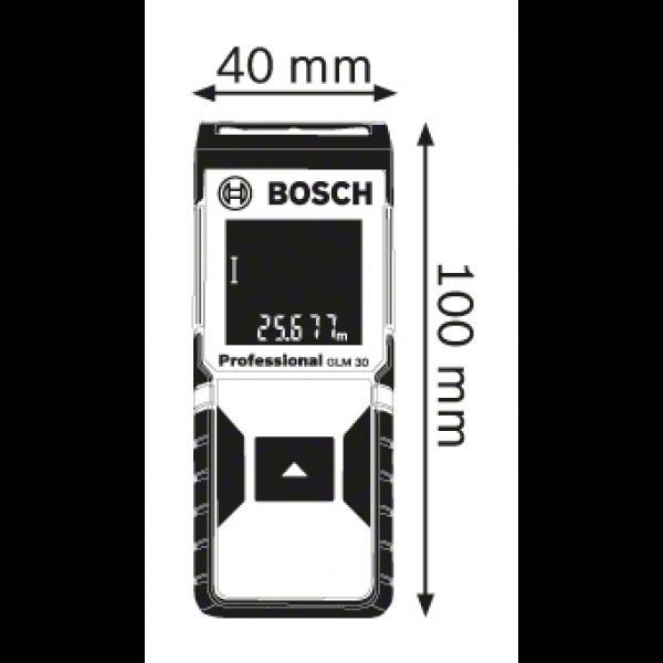Лазерний далекомір Bosch GLM 30 Professional 0601072500 0601072500 601072500 фото