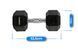 Гантель шестигранна 12,5 кг THUNDER HEXAGONAL-DUMBBELLS-12,5K HEXAGONAL-DUMBBELLS-12,5K фото 4