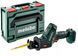 Акумуляторна шабельна пила Metabo SSE 18 LTX Compact Каркас MetaBox 602266840