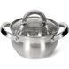 Каструля з кришкою Fissman Felina 14x8,5 см/1,3 л 5338 5338 фото 1