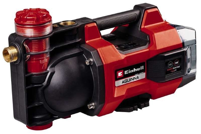 Насос садовий акумуляторний Einhell AQUINNA 18/30 F LED (4180430) 4180430 фото