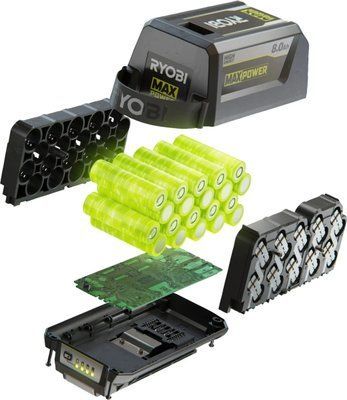 Акумулятор Ryobi Max Power RY36B80B High Energy 36В 8 А&middot;год 1.88 кг 5133005911 5133005911 фото