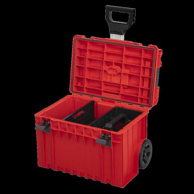 Ящик для інструментів Qbrick System ONE Cart 2.0. RED UHD Custom Розмір: 641 x 485 x 660 SKRWQCOCCZEPG001 фото