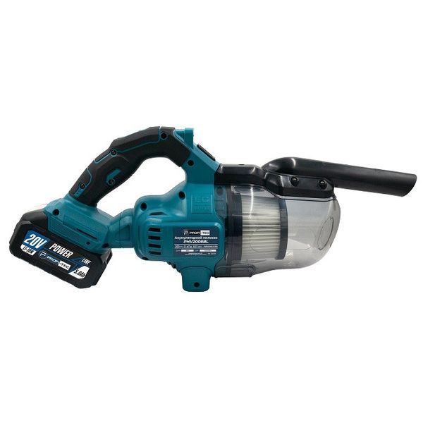 Акумуляторний пилосос PROFI-TEC PHV200BL POWERLine (2&times;PT2040MP (4.0 Аг), зарядний пристрій) 005709P фото