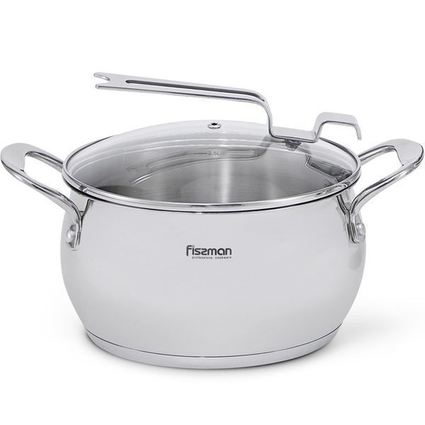 Каструля з кришкою Fissman Vita 2,5 л 5215 5215 фото