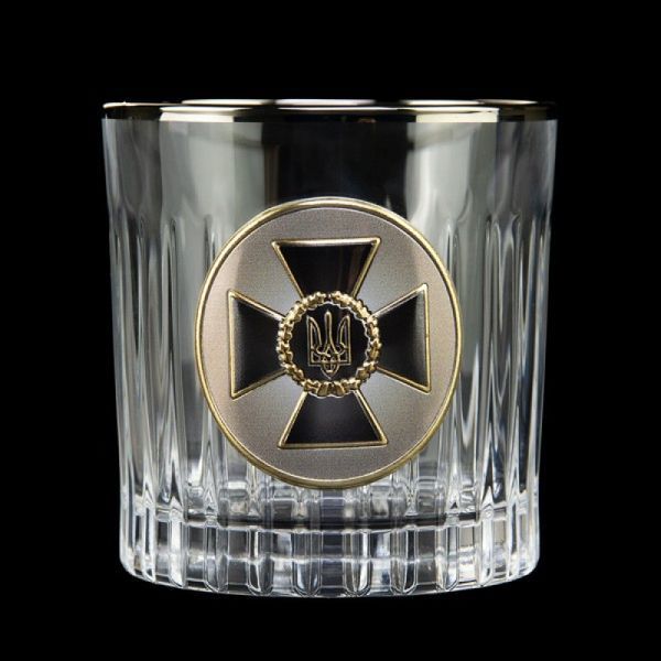 Набір склянок для віскі "Служба безпеки України" Boss Crystal B6SBU2PGD B6SBU2PGD фото