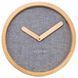 Настінний годинник NeXtime Calm Grey 30см (3155GS) 3155GS фото 1