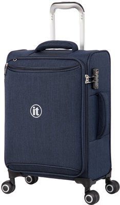 Валіза на 4 колесах IT Luggage Pivotal Two Tone Dress Blues S 32 л (IT12-2461-08-S-M105) IT12-2461-08-S-M105 фото