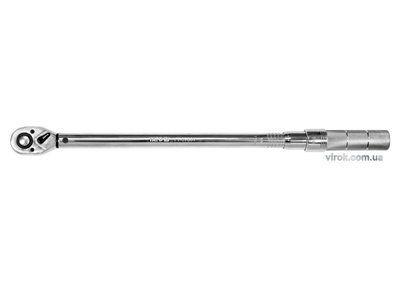 Ключ динамометричний YATO : квадрат 1/2", F= 65- 335 Нм, L= 518-540 мм [10/180] YT-07601 YT-07601 фото