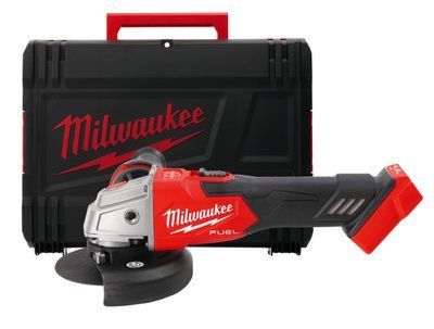 Шліфмашина кутова - болгарка акумуляторна безщіткова MILWAUKEE, M18 FSAG125XB-0X, 1200Вт, діаметр 125мм (каркас, антивібраційна 4933478429 фото