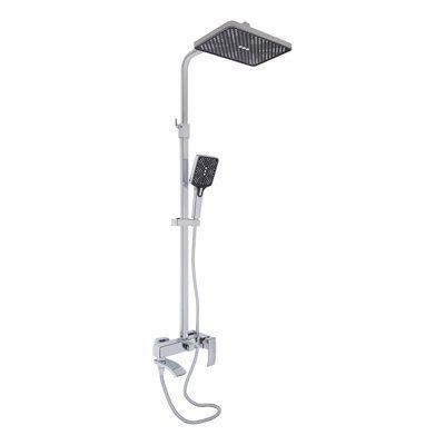 Душова система універсальна Qtap Swan Cascada на три споживача (з виливом) QTSWA111CRM45566 Chrome SD00051690 фото