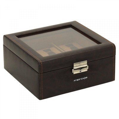 Скринька для зберігання годинника Friedrich Lederwaren &laquo;Bond&raquo; Brown 20085-3 20085-3 фото