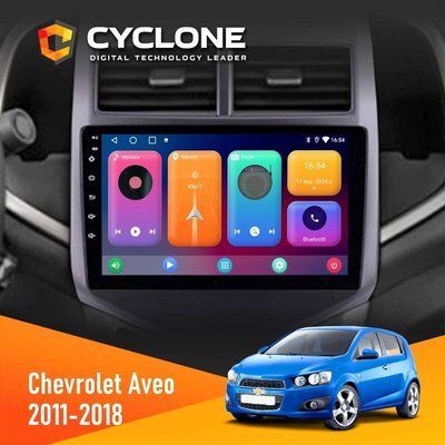Штатна магнітола Chevrolet Aveo 2011-2018 Cyclone C9-001 2x64 CPL НФ-00002121 фото
