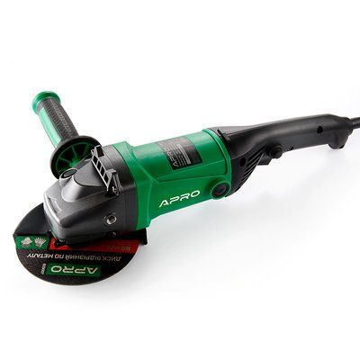Машина шліфувальна кутова 150/1500 (болгарка) APRO 081459 081459 фото