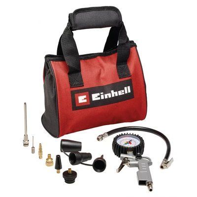 Набір пневмоінструментів Einhell з сумкою 10 шт (4139694) 4139694 фото