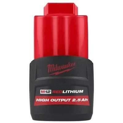 Аккумулятор MILWAUKEE M12 HB2.5 (HIGH OUTPUT) 2,5 АЧ 4932480164 фото