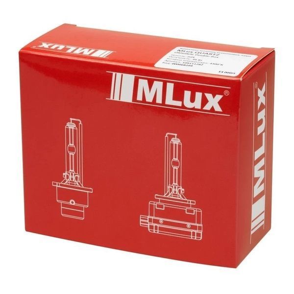 Лампи ксенонові MLux QUARTZ - Original D2S, 35 Вт, 4300&deg;К (2 шт.) 109111282 109111282 фото