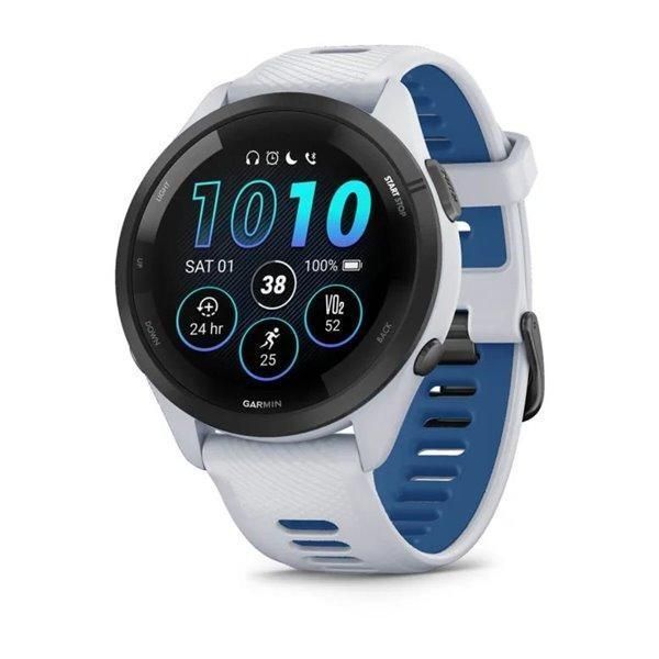 Часы Garmin Forerunner 265 Whitestone / Tidal Blue 010-02810-11 010-02810-11 фото