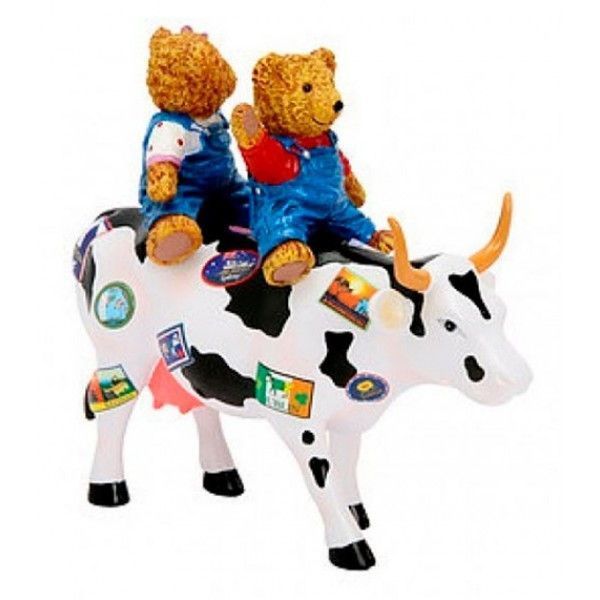 Колекційна статуетка корова Teddy Bears on the Moove, Size M 47763 фото