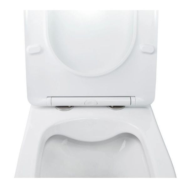 Готове рішення Qtap для ванної кімнати: підвісний унітаз Swan Rimless 520х360х320 + комплект інсталяції Nest 4 SD00042994 фото